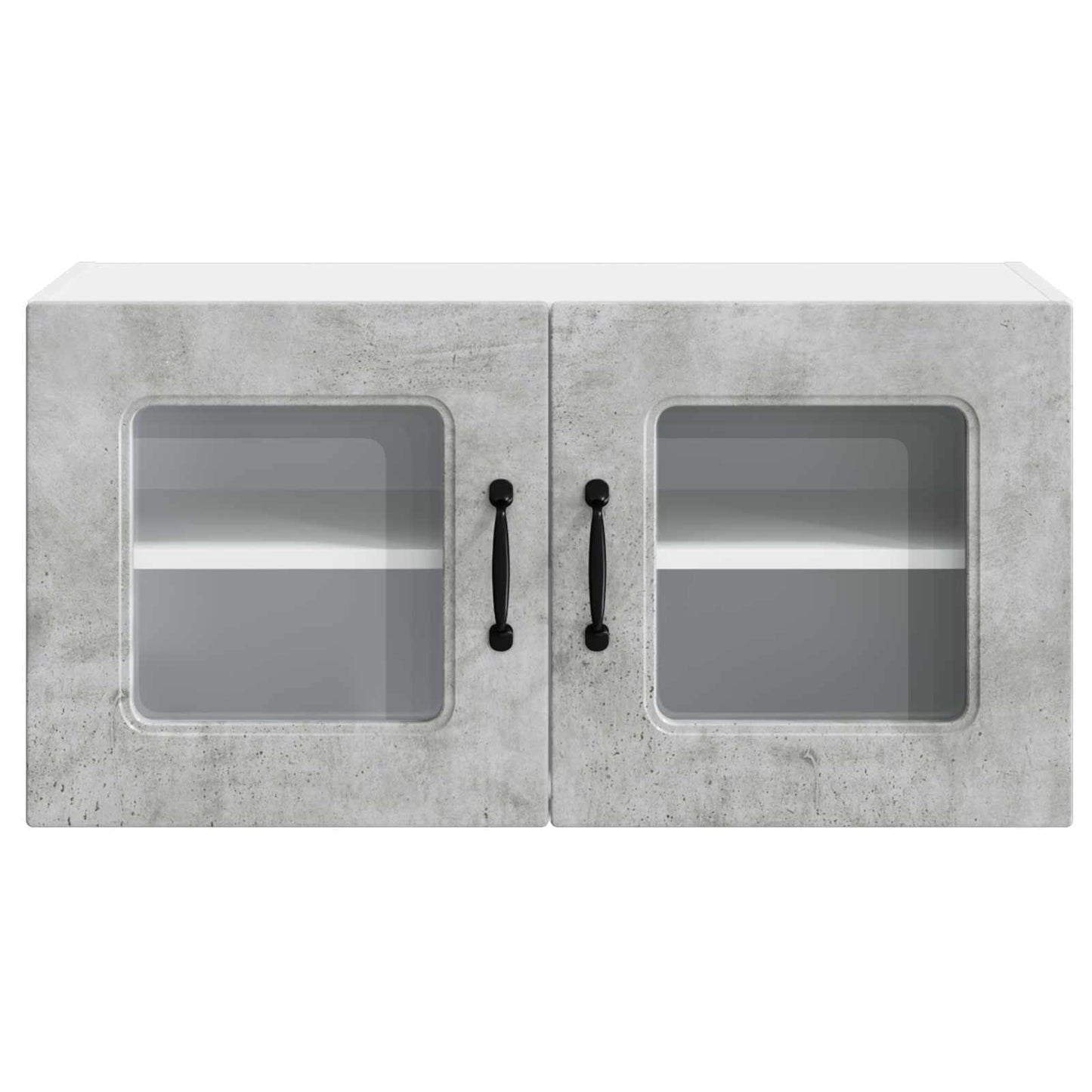 vidaXL Küchenschrank Kalmar Beton Grau 80 x 31 x 40 cm Holzwerkstoff