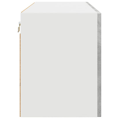 vidaXL Küchenschrank Kalmar Beton Grau 80 x 31 x 40 cm Holzwerkstoff