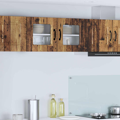 vidaXL Küchenschrank Kalmar Altholz 80 x 31 x 40 cm Holzwerkstoff
