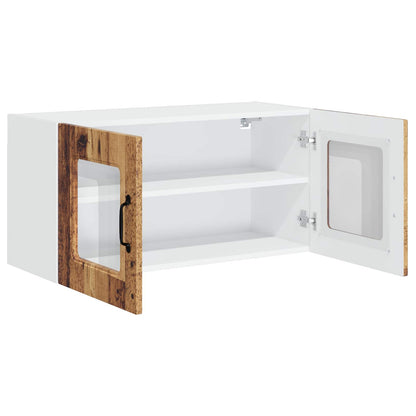 vidaXL Küchenschrank Kalmar Altholz 80 x 31 x 40 cm Holzwerkstoff