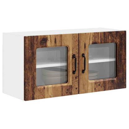vidaXL Küchenschrank Kalmar Altholz 80 x 31 x 40 cm Holzwerkstoff
