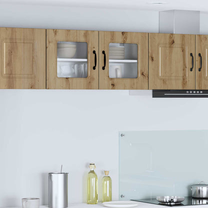 vidaXL Küchenschrank mit Speicher Kalmar Artisan-Eiche 80 x 31 x 40 cm