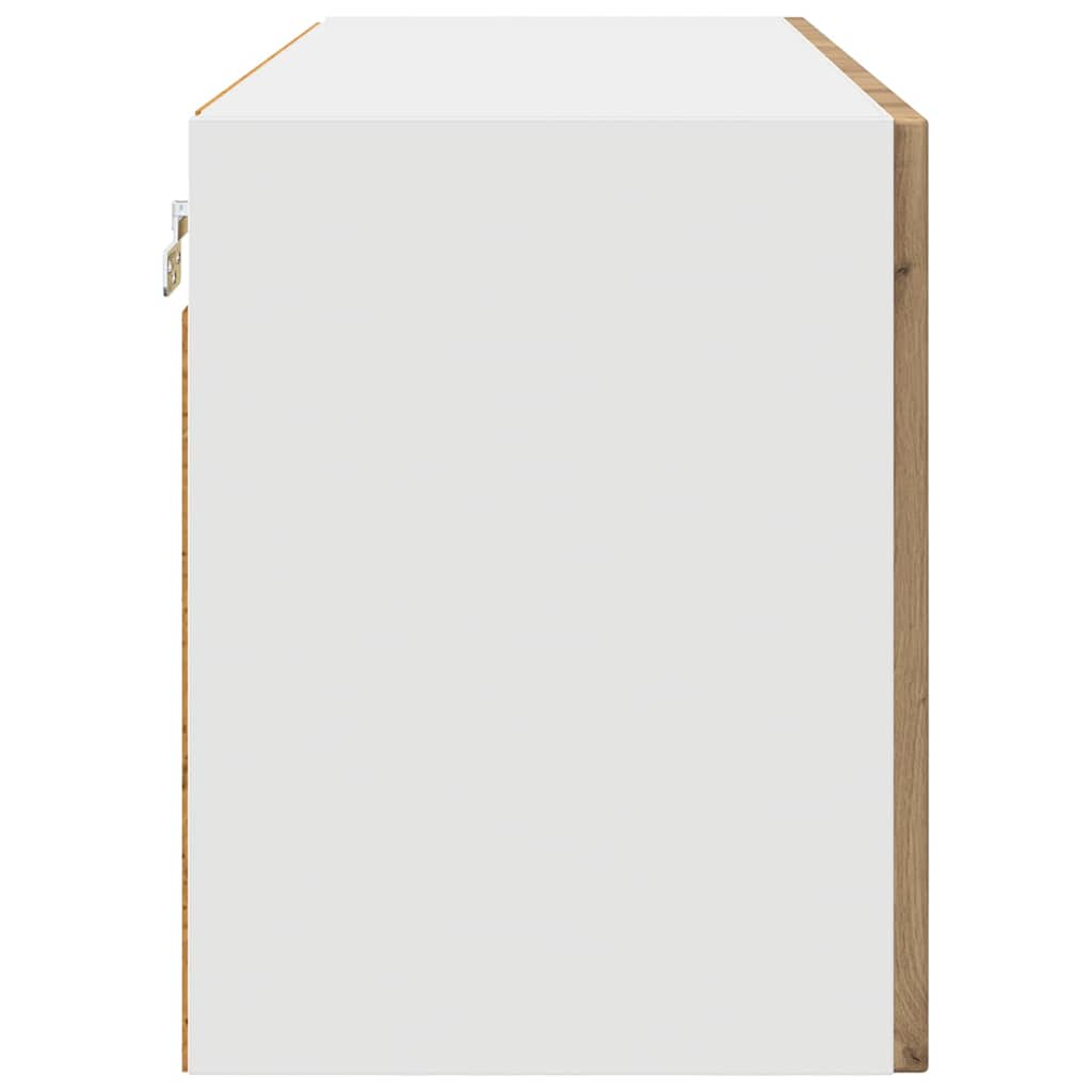 vidaXL Küchenschrank mit Speicher Kalmar Artisan-Eiche 80 x 31 x 40 cm