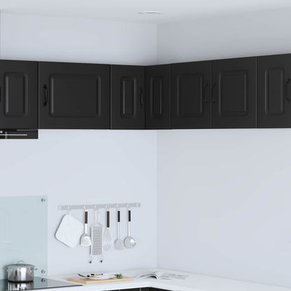 vidaXL Küchenschrank Kalmar Schwarz 57 x 57 x 40 cm Holzwerkstoff