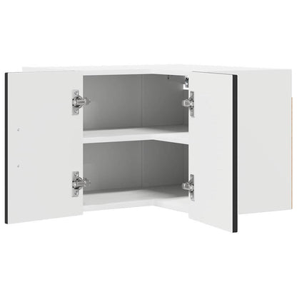vidaXL Küchenschrank Kalmar Schwarz 57 x 57 x 40 cm Holzwerkstoff