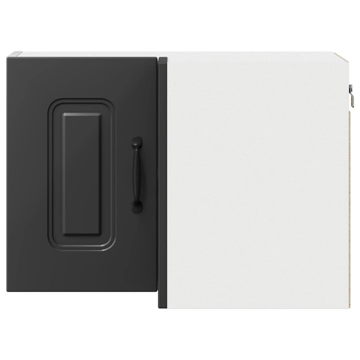 vidaXL Küchenschrank Kalmar Schwarz 57 x 57 x 40 cm Holzwerkstoff