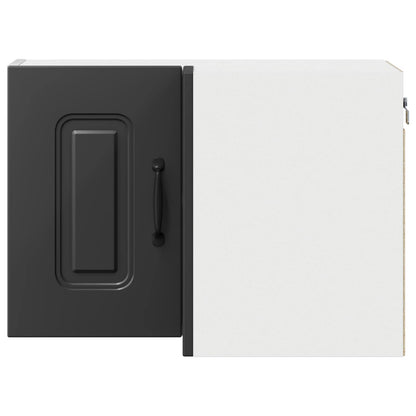 vidaXL Küchenschrank Kalmar Schwarz 57 x 57 x 40 cm Holzwerkstoff