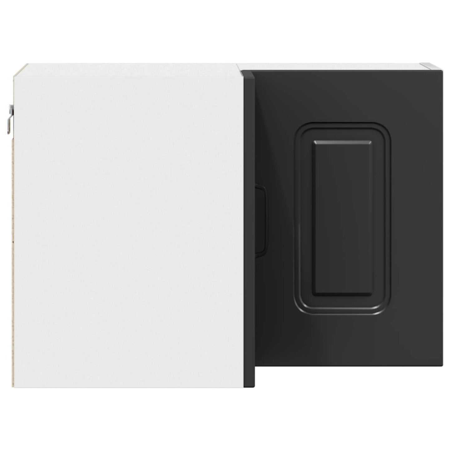 vidaXL Küchenschrank Kalmar Schwarz 57 x 57 x 40 cm Holzwerkstoff