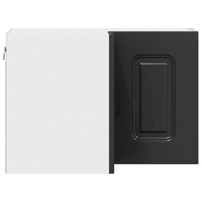 vidaXL Küchenschrank Kalmar Schwarz 57 x 57 x 40 cm Holzwerkstoff