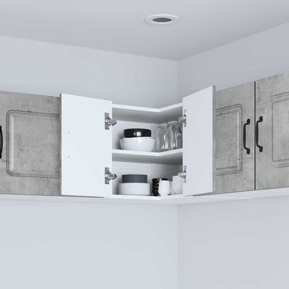 vidaXL Küchenschrank Kalmar Beton Grau 57 x 57 x 40 cm Holzwerkstoff