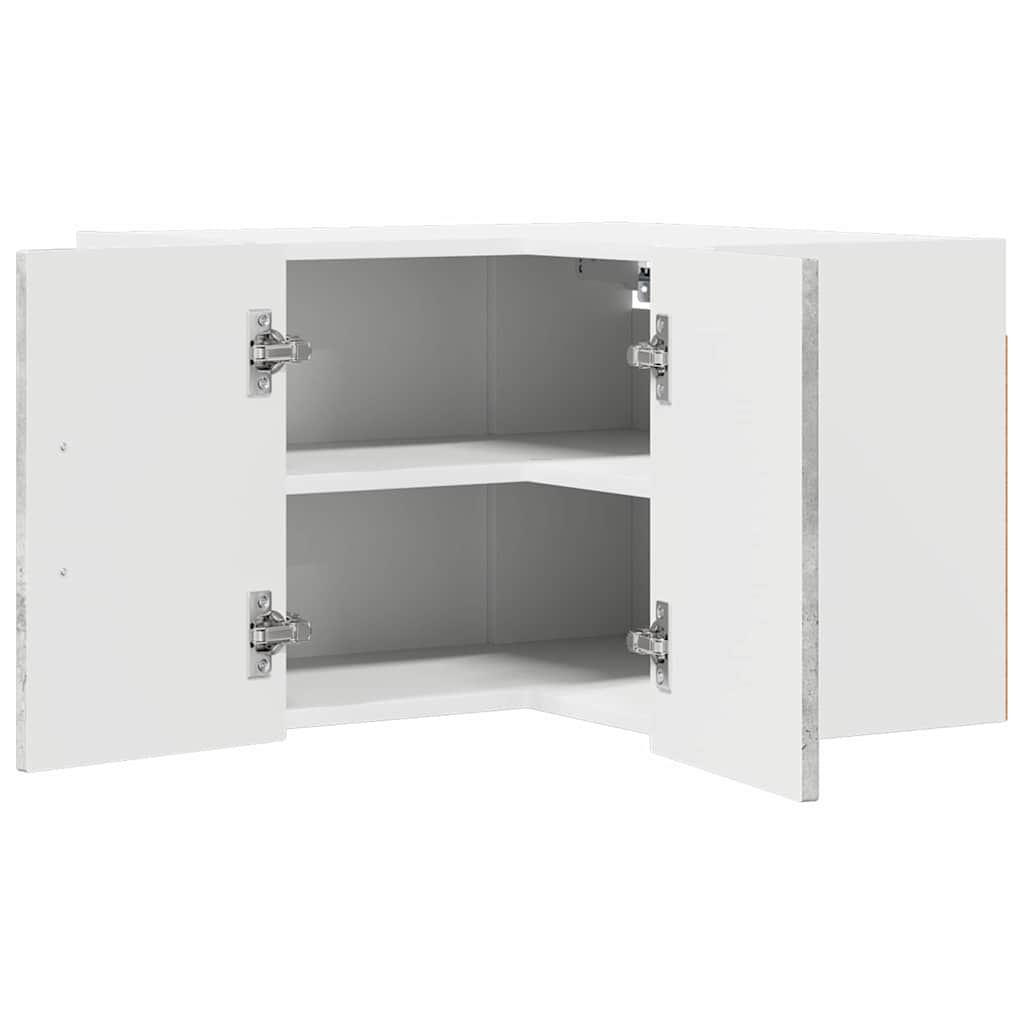 vidaXL Küchenschrank Kalmar Beton Grau 57 x 57 x 40 cm Holzwerkstoff