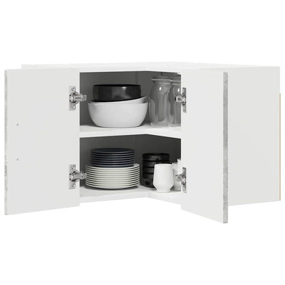 vidaXL Küchenschrank Kalmar Beton Grau 57 x 57 x 40 cm Holzwerkstoff