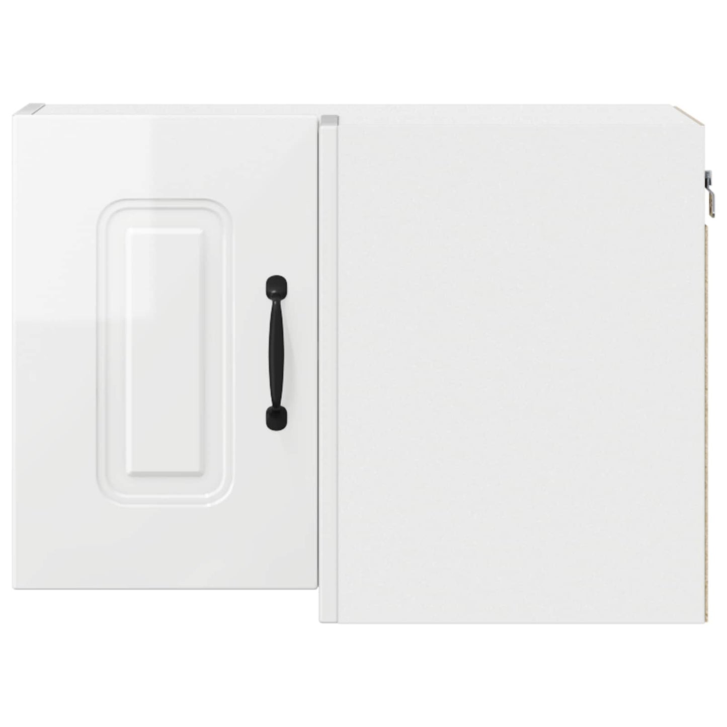 vidaXL Küchenschrank Kalmar Hochglanz Weiß 57 x 57 x 40 cm