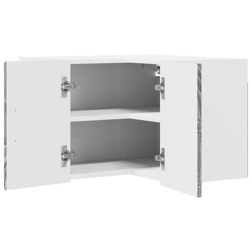 vidaXL Küchenschrank mit Speicher Kalmar Graues Sonoma 57 x 57 x 40 cm