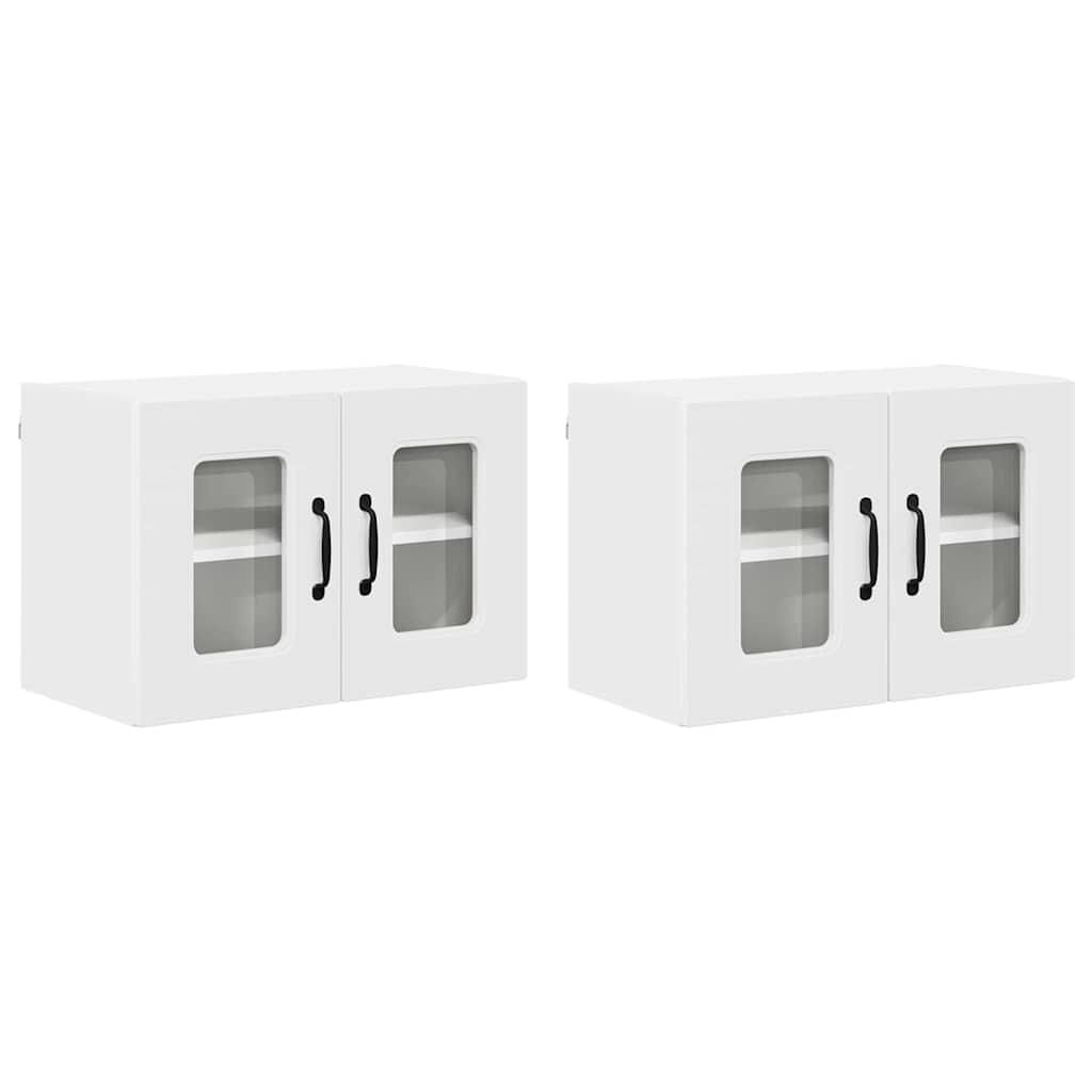 vidaXL Küchenschrank Kalmar 2 pcs Weiß 60 x 31 x 40 cm Holzwerkstoff