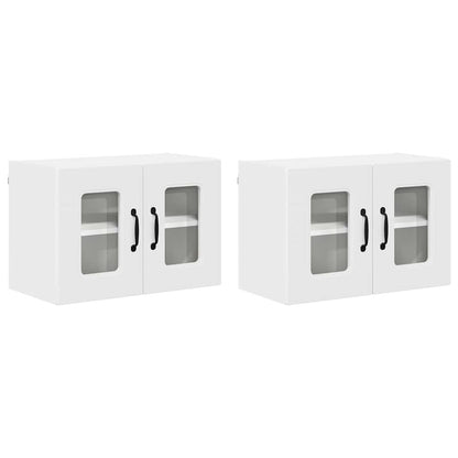 vidaXL Küchenschrank Kalmar 2 pcs Weiß 60 x 31 x 40 cm Holzwerkstoff