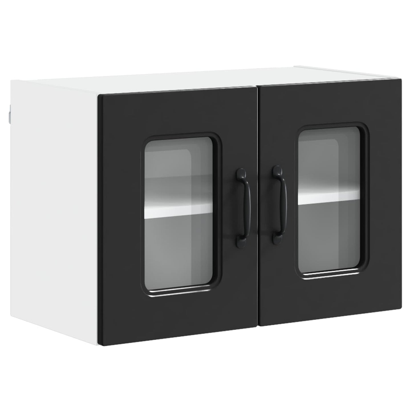 vidaXL Küchenschrank Kalmar Schwarz 60 x 31 x 40 cm Holzwerkstoff