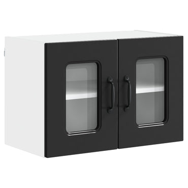 vidaXL Küchenschrank Kalmar Schwarz 60 x 31 x 40 cm Holzwerkstoff