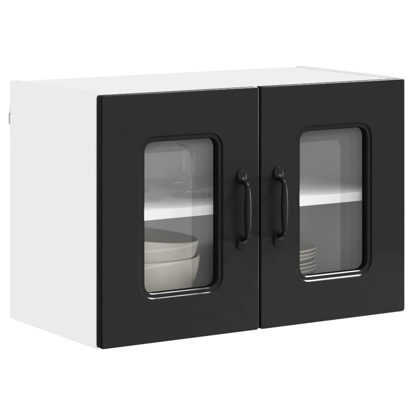 vidaXL Küchenschrank Kalmar Schwarz 60 x 31 x 40 cm Holzwerkstoff