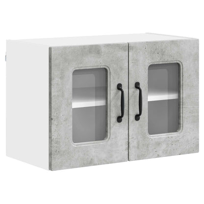 vidaXL Küchenschrank Kalmar Beton Grau 60 x 31 x 40 cm Holzwerkstoff