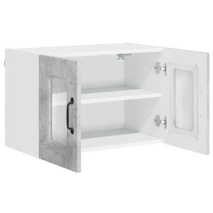 vidaXL Küchenschrank Kalmar Beton Grau 60 x 31 x 40 cm Holzwerkstoff