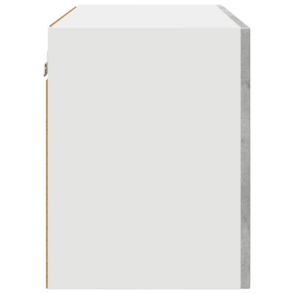 vidaXL Küchenschrank Kalmar Beton Grau 60 x 31 x 40 cm Holzwerkstoff