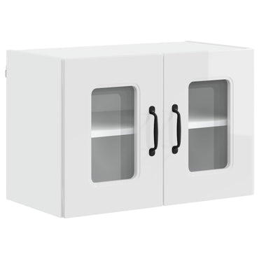 vidaXL Küchenschrank Kalmar Hochglanz Weiß 60 x 31 x 40 cm