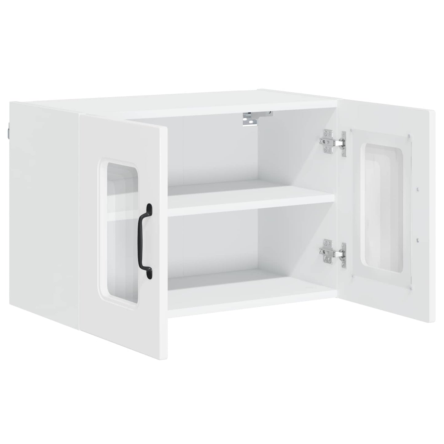 vidaXL Küchenschrank Kalmar Hochglanz Weiß 60 x 31 x 40 cm