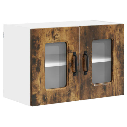 vidaXL Küchenschrank Kalmar 2 pcs Geräucherte Eiche 60 x 31 x 40 cm