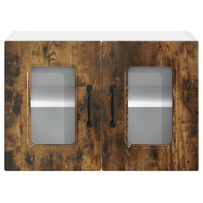 vidaXL Küchenschrank Kalmar 2 pcs Geräucherte Eiche 60 x 31 x 40 cm