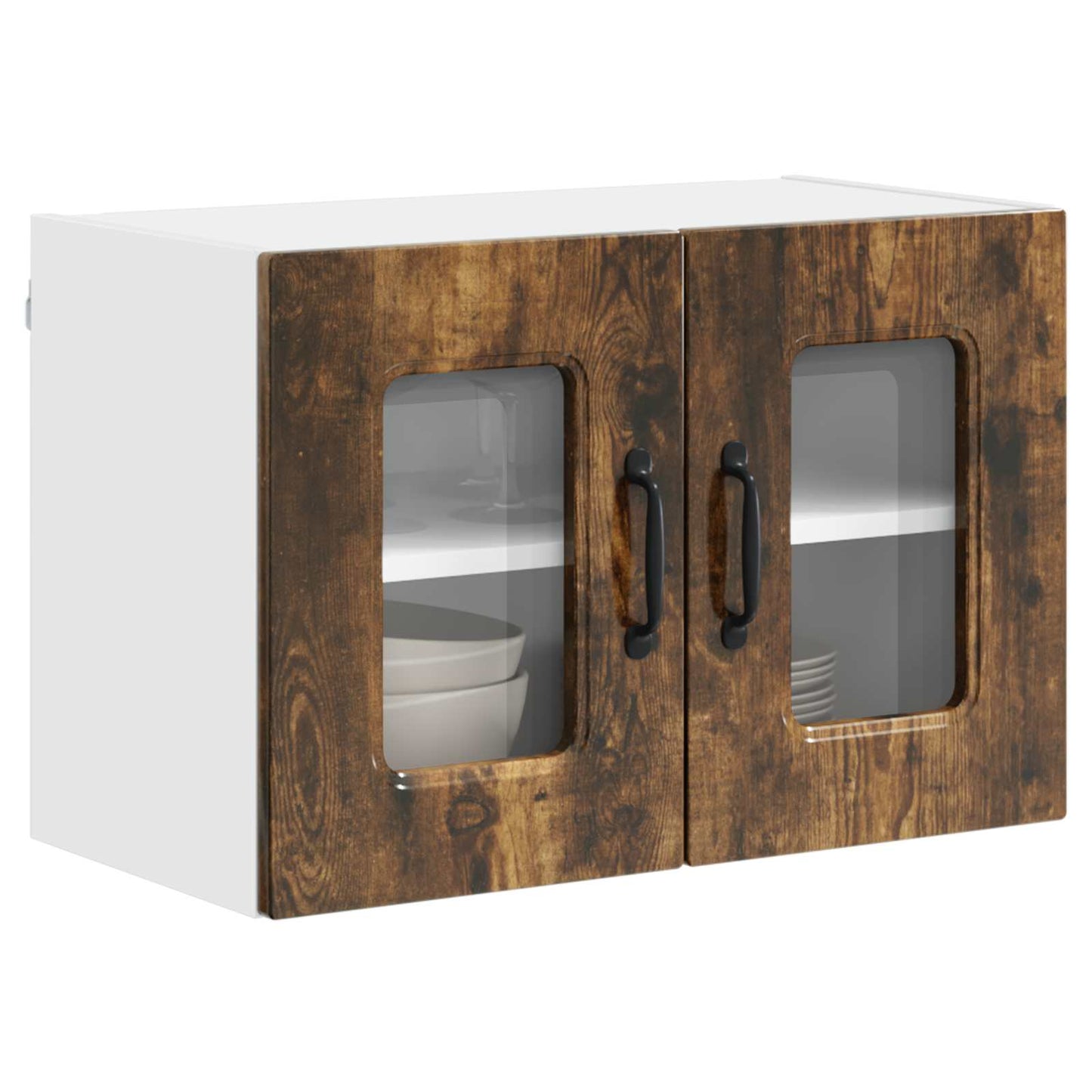 vidaXL Küchenschrank Kalmar 2 pcs Geräucherte Eiche 60 x 31 x 40 cm