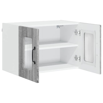 vidaXL Küchenschrank mit Speicher Kalmar Graues Sonoma 60 x 31 x 40 cm