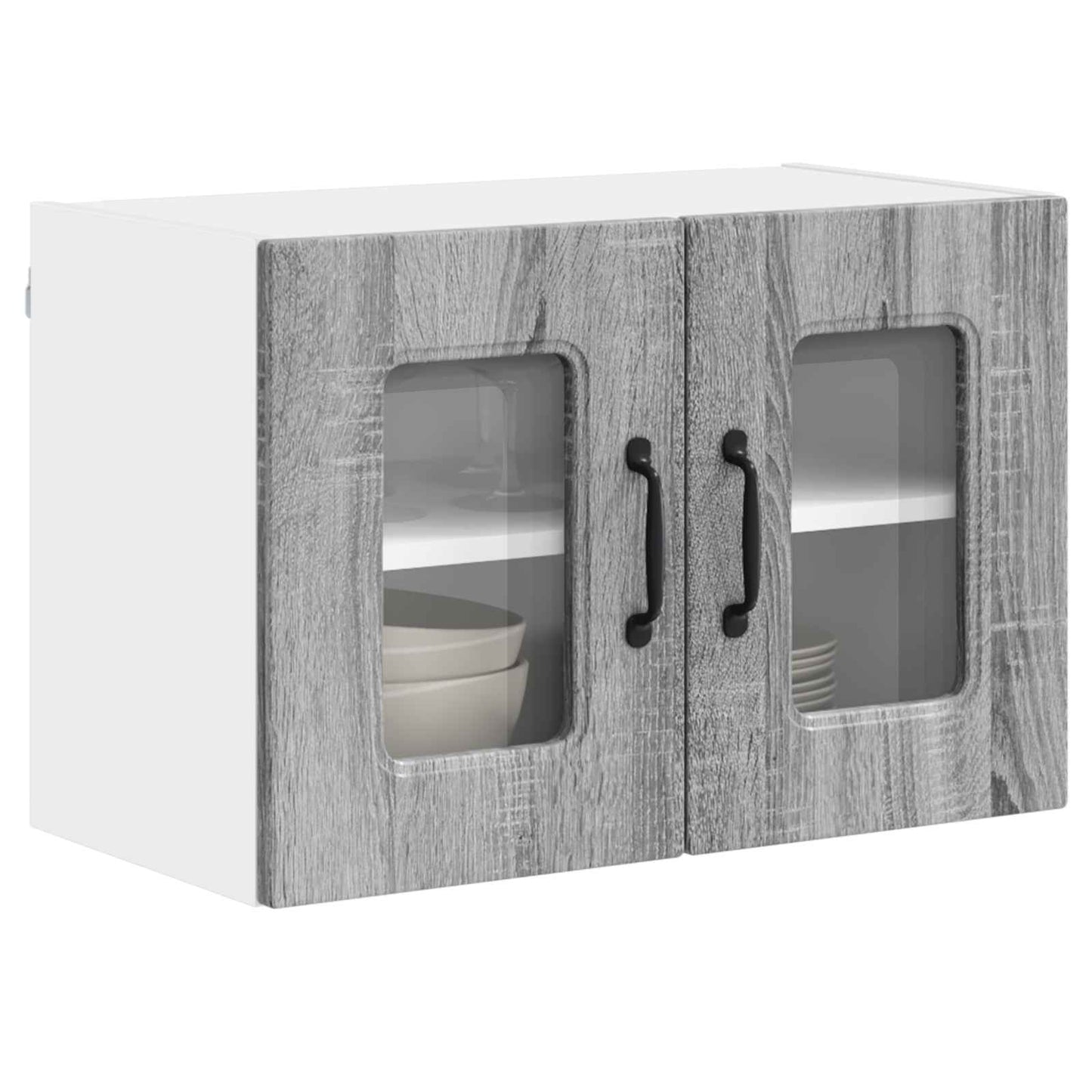vidaXL Küchenschrank mit Speicher Kalmar Graues Sonoma 60 x 31 x 40 cm