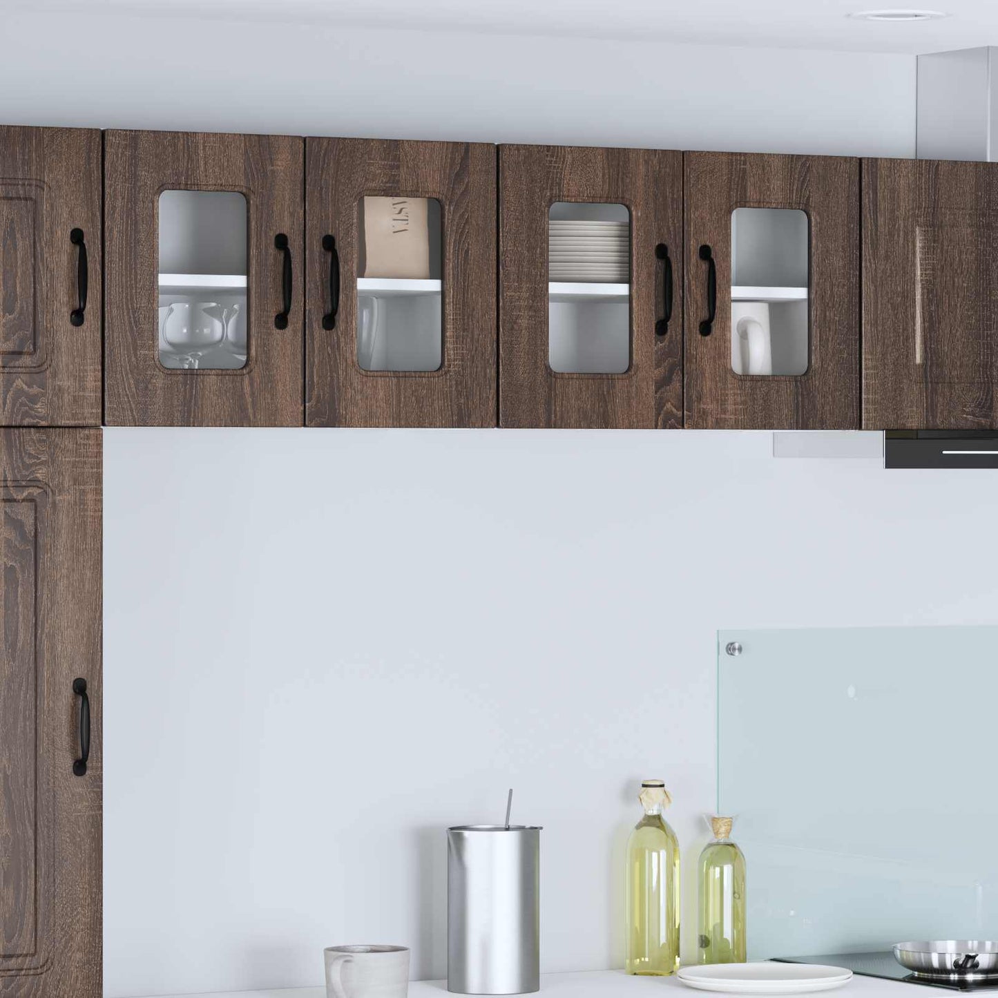 vidaXL Küchenschrank Kalmar Braun Eichen-Optik 60 x 31 x 40 cm