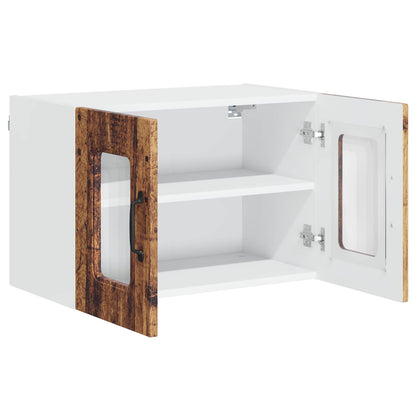 Küchenschrank mit Speicher Kalmar 2 pcs Altholz 60 x 31 x 40 cm