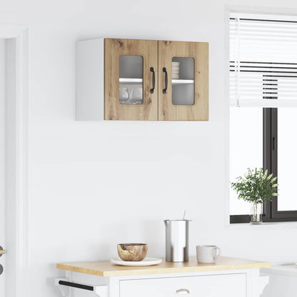 vidaXL Küchenschrank mit Speicher Kalmar Artisan-Eiche 60 x 31 x 40 cm