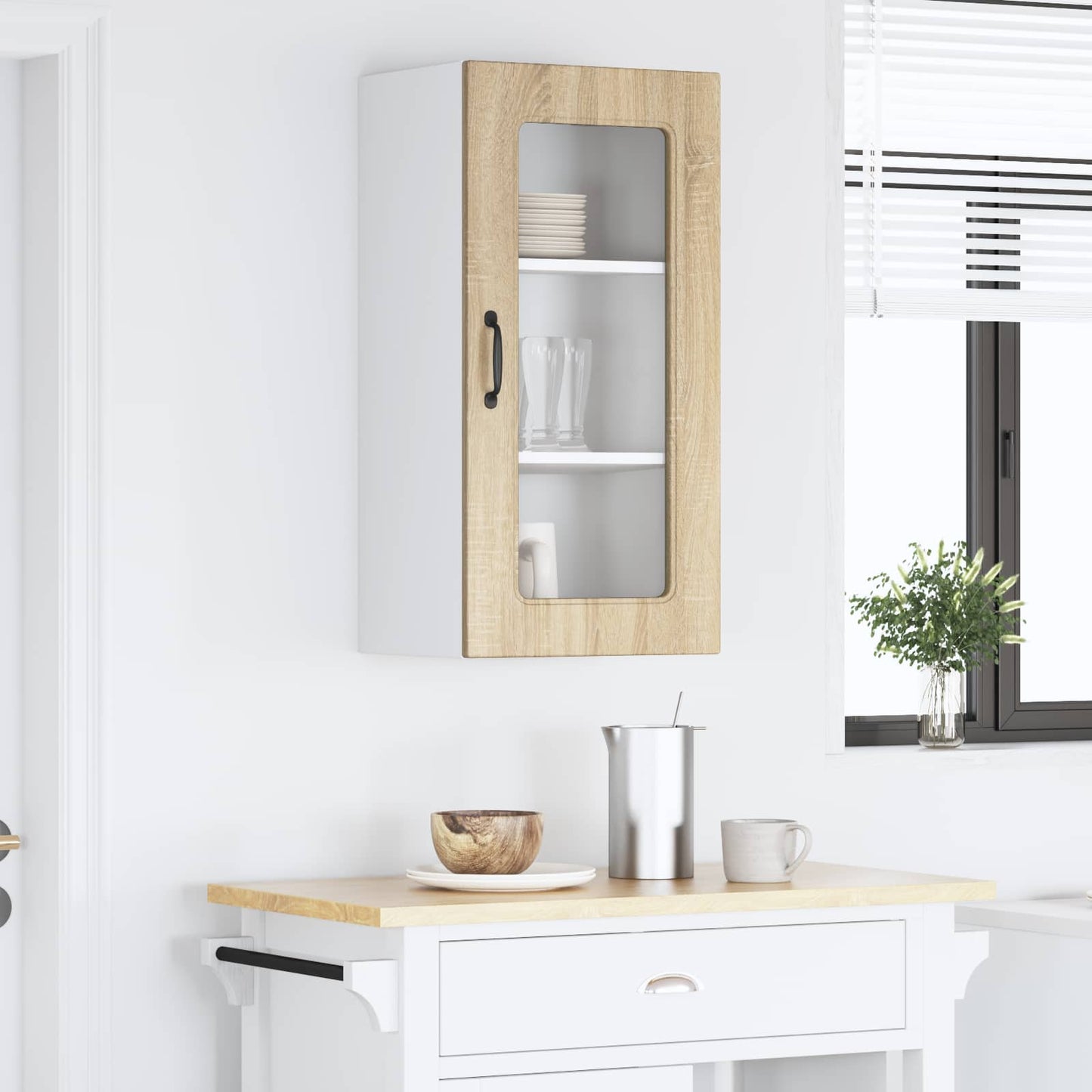 vidaXL Armoire de cuisine Kalmar chêne Sonoma 40 x 31 x 80 cm bois d'ingénierie