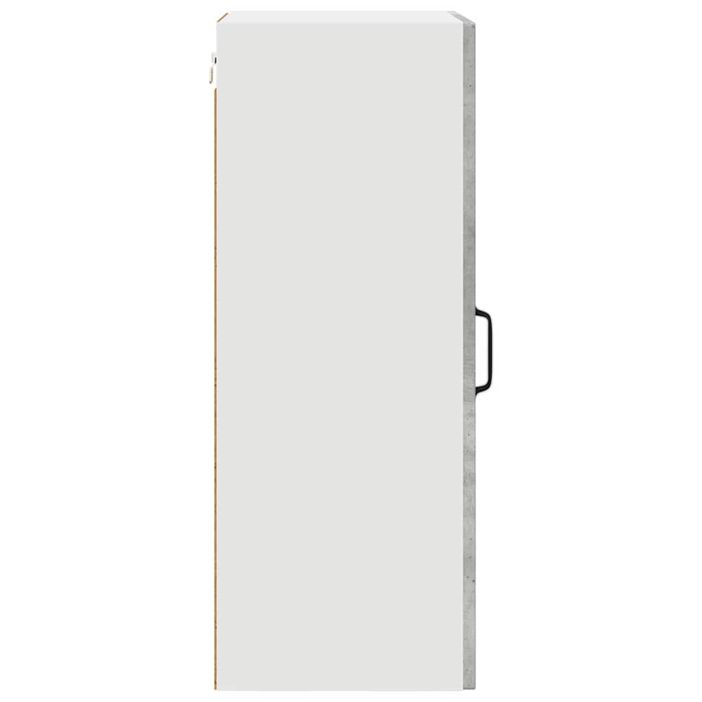 vidaXL Meuble de cuisine Kalmar gris béton 40 x 31 x 80 cm bois d'ingénierie