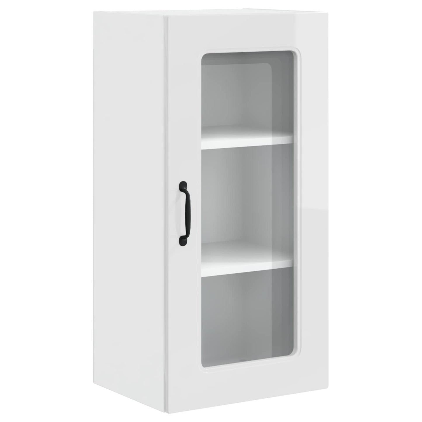 Meuble de cuisine vidaXL Kalmar Blanc brillant 40 x 31 x 80 cm