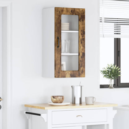 vidaXL Meuble haut de cuisine Kalmar Chêne fumé 40 x 31 x 80 cm
