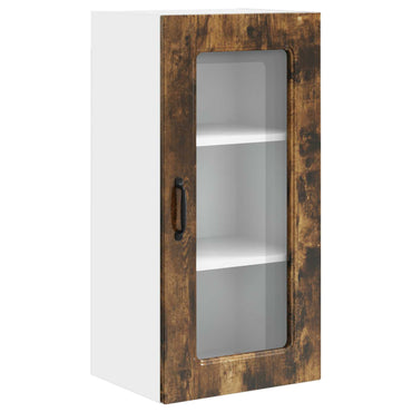 vidaXL Meuble haut de cuisine Kalmar Chêne fumé 40 x 31 x 80 cm