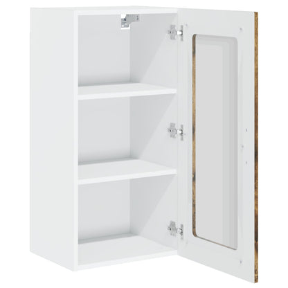 vidaXL Meuble haut de cuisine Kalmar 2 pcs chêne fumé 40 x 31 x 80 cm