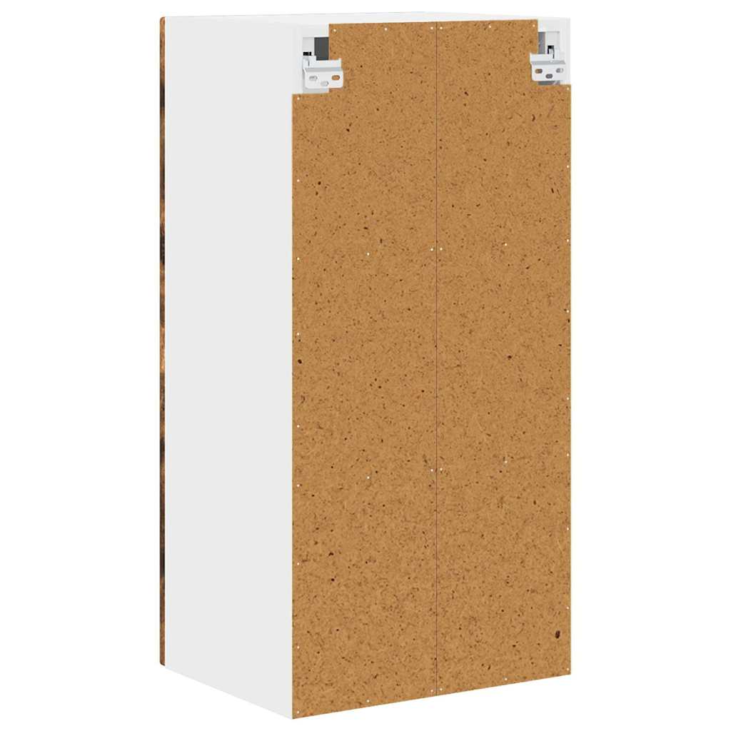 vidaXL Meuble haut de cuisine Kalmar 2 pcs chêne fumé 40 x 31 x 80 cm