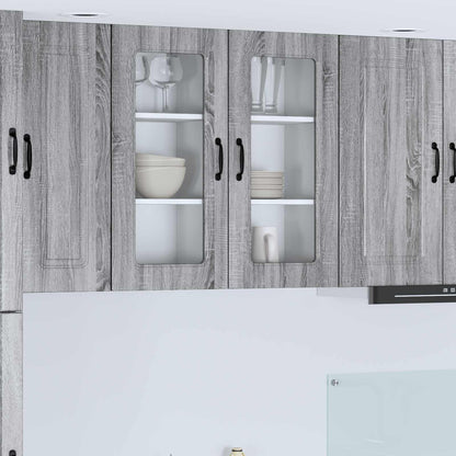 vidaXL Meuble de Cuisine Kalmar Gris Sonoma 40 x 31 x 80 cm