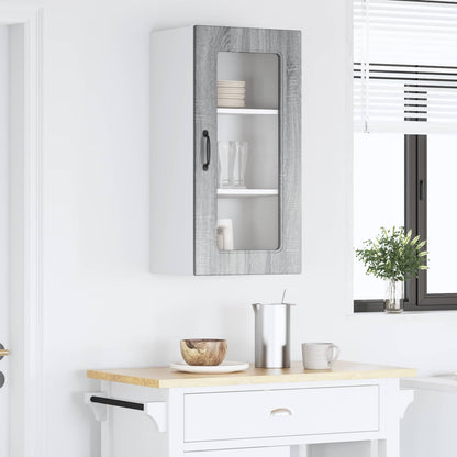 vidaXL Meuble de Cuisine Kalmar Gris Sonoma 40 x 31 x 80 cm
