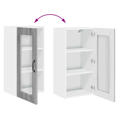 vidaXL Meuble de Cuisine Kalmar Gris Sonoma 40 x 31 x 80 cm