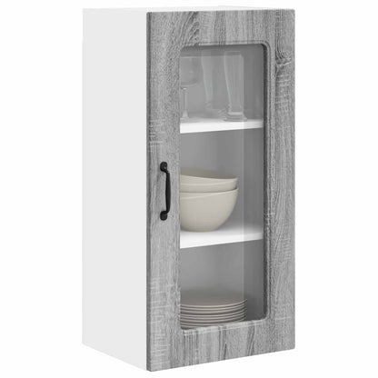 vidaXL Meuble de Cuisine Kalmar Gris Sonoma 40 x 31 x 80 cm