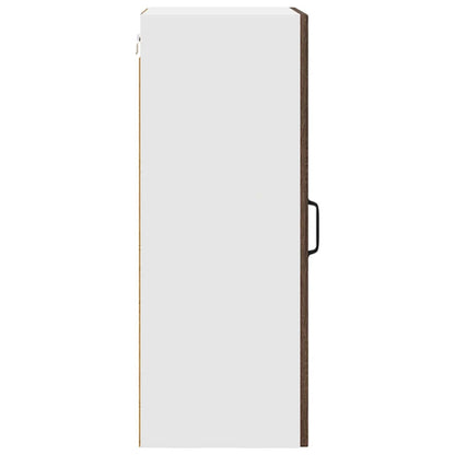 vidaXL Meuble de cuisine Kalmar 2 pcs Marron aspect chêne 40 x 31 x 80 cm