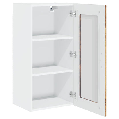 vidaXL Meuble haut de cuisine Kalmar, bois de récupération, 40 x 31 x 80 cm, bois d'ingénierie