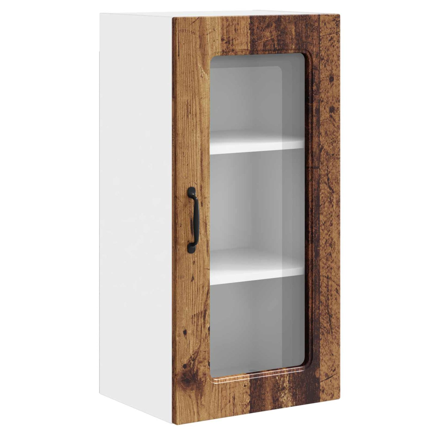 Küchenschrank mit Speicher Kalmar 2 pcs Altholz 40 x 31 x 80 cm